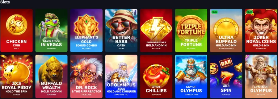 Rollxo casino slots
