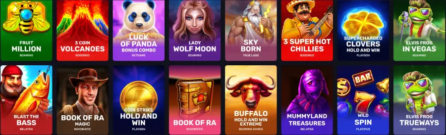 Rollxo slots play