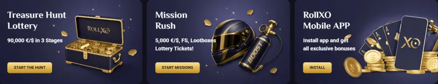 Rollxo slots